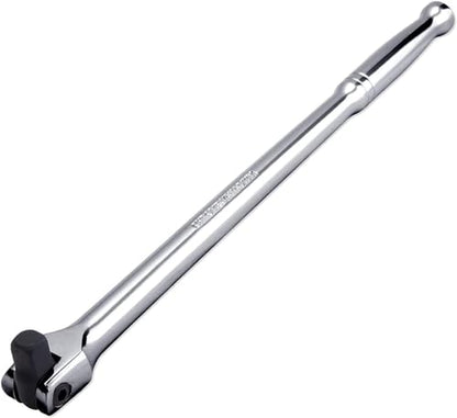 Neiko 00200A 1/2" Drive Extension Breaker Bar | 15" Length | Rotating Flex Head | CR-V Steel - size: 15" Length, style: 1/2" Drive