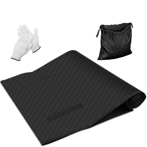Mechanic Mat Creeper Waterproof Oil-Resistant Rolling Mat Portable PU Sponge Work Mats for Under Car Repair, Clearance Garage Pad for Auto, Truck, SUV, Low Profile Car(1pc) - size: 1pc