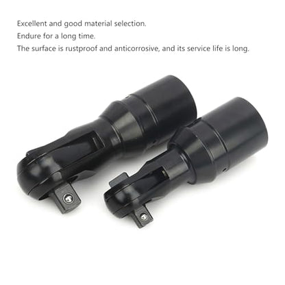 Industrial Electric Ratchet Head 3/8 Inch Square Drives for Cordless Ratchet Wrench Part Replacement Efficient Automotive Repair and Maintenance Tool