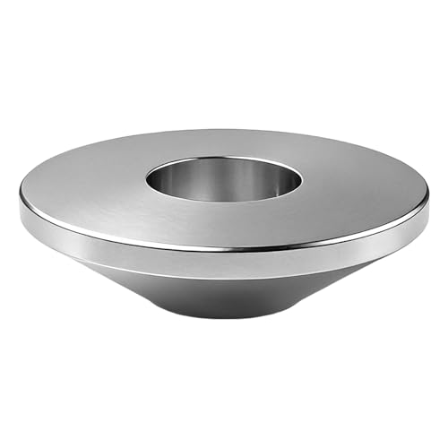Manual Tire Wheel Changer Centering Cone, Fit for Most Passenger Car Truck, Billet Aluminum Upgrade Wheel Balancer Hold Down Cone Compatible with 1.67" Diameter Center, Fit Up to 4.4" Hub Opening - size: Large
