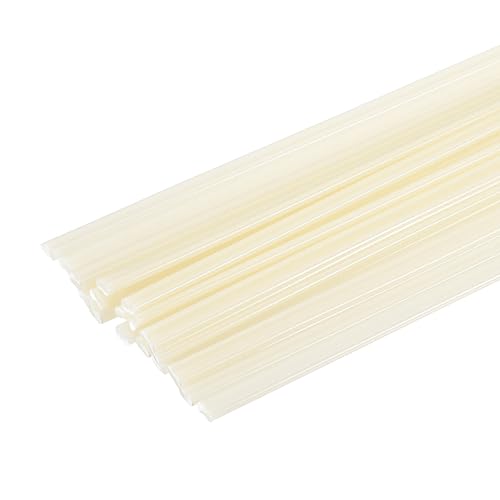 HARFINGTON 2set(10pcs) Plastic Welding Rods 8inch ABS Welding Strips Welder Rods for Car Bumper Kayak Daily Repair Plastic Welder Car Bumpers, Beige - size: 8inch