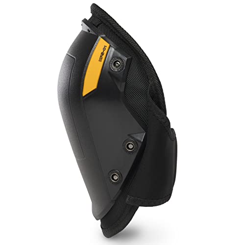 ToughBuilt - Gelfit ™ Rocker Professional Knee Pads - SnapShell ™ Compatible - (TB-KP-G201) - size: Standard Snapshell Rocker (Black)