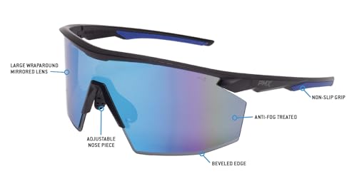 Pyramex PMXSPEC Safety Glasses - color: Blue Mirror