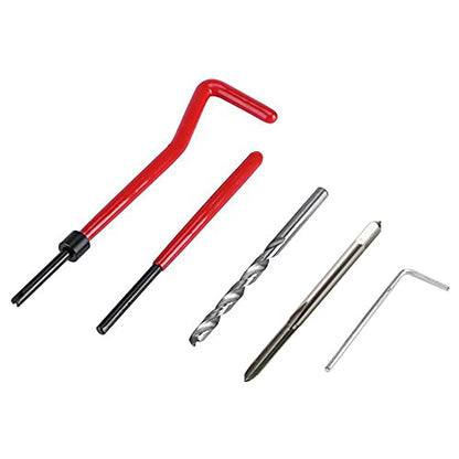 Shkalacar 30Pcs Metric Thread Repair Kit, Metric Thread Threaded Inserts Installation Tool for M3 M4 M7 M9 M11 Helicoil Car Pro Coil Tool M3*0.5