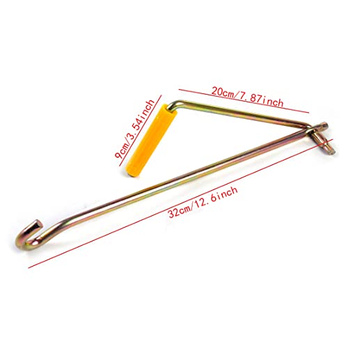 Car Truck Van Scissor Lift Jack Crank Handle, Car Steel Tire Wheel Lug Wrench Scissor Jack Crank