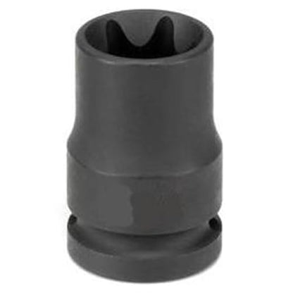 Grey Pneumatic 2120ET Impact Socket - style: E20 External Star Impact Socket