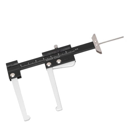 Brake Disc Depth Gauge, Lever Action Floating Jaw Precision, Tire Tread Depth Gauge, 0-60mm Metric Scale for Car Owners, Mechanics, Auto Repair Shops, DIY Vehicle Maintenance, HOM