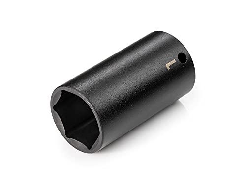 TEKTON 3/8 Inch Drive x 1 Inch Deep 6-Point Impact Socket | SID13025 - size: 1-Inch, style: Deep