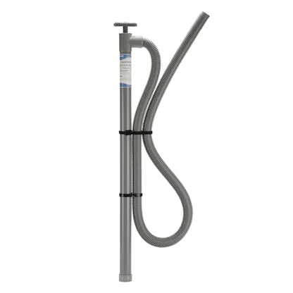 Hand Bilge Pump, Siphon Suction Water Pump 36 Inch Length with 72 Inch Hose, Fluid Transfer, Water Removal