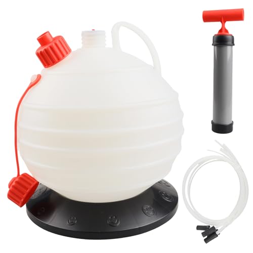 6L Vacuum Oil Extractor Pump, Portable Fluid Extractor Oil Change Pump for Automotive, Marine Boat, Jet Ski, Lawn Mower, Boat,Fast Oil Change & Quick Drain Fluid Evacuator