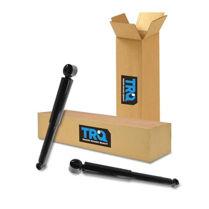 TRQ Rear Shock Absorber Set Compatible with 2004-2008 Chevrolet Malibu - style: SBA60324