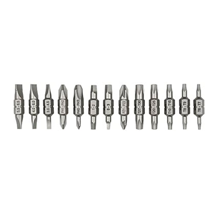 Double End Insert Bit Reload Set, 13 Piece