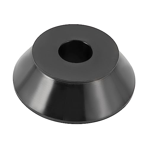 4PCS Universal Wheel Balancer Standard Taper Cones Kit Wheel Balancer Cone Set for 36mm Shaft,Steel Tire Balancer Adapter Cone Set for Car SUV Truck with Hub Bore 1.77"-5.39" Black (36mm) - size: 36mm