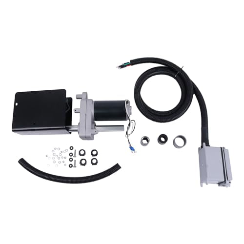 HOLDWELL Electric Powered Trailer Drive Conversion Kit 1824200100 BD1046130-00 BD1824200100 500370 Compatible with Single-Speed Square Jacks - 12V 12000 lbs for RV Trailer Touring car