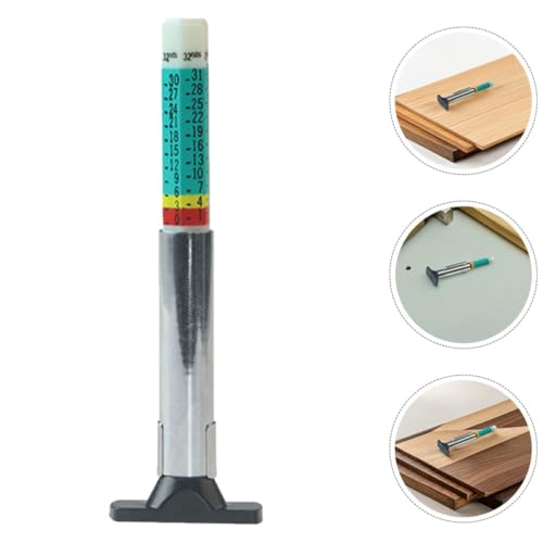 3pcs Precise Tire Tread Depth Gauge Set, Portable High Precision Tire Depth Measurement Tool Made of Stainless Steel and Abs for Vehicle and Car Maintenance
