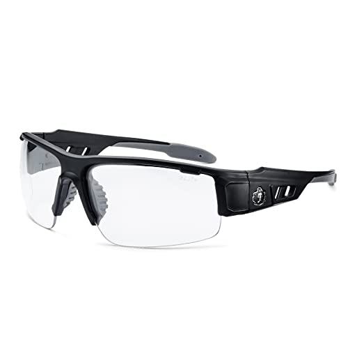 Ergodyne Skullerz DAGR Anti Scratch Safety Glasses, Anti-Fog, ANSI z87.1 - color: Clear Lens