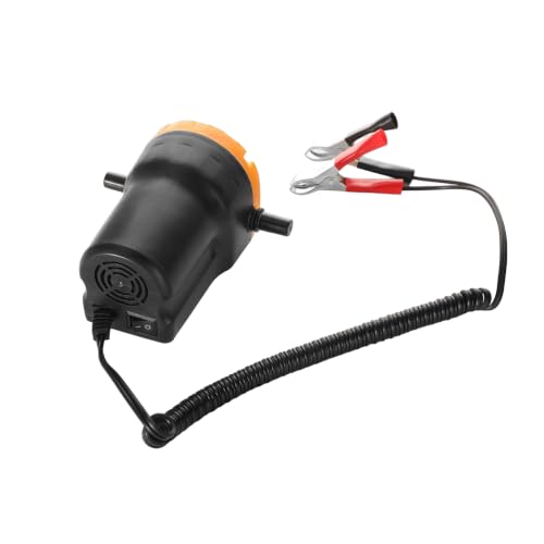 12V 60W Electric Oil Extractor Pump, Auto Overload Protection Oil Change Transfer Pump, Portable Fluid Scavenge Suction Pump for Motor Oil, Gear Oil, Diesel, Cars, Boats, ATVs
