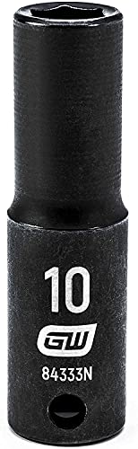 GEARWRENCH 44 Pc. 3/8" Drive 6 Point Standard & Deep Impact SAE/Metric Socket Set - 84916N - size: SAE/Metric