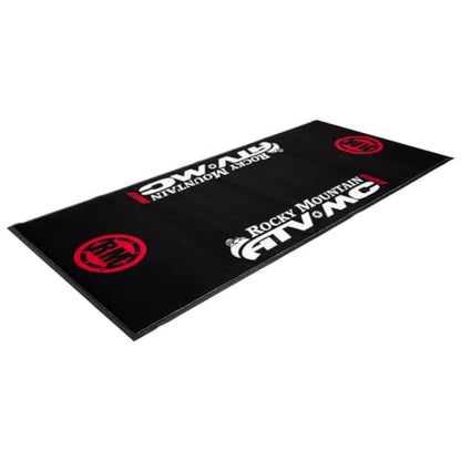Rocky Mountain ATV/MC Motorcycle Mat 2 Pack – 86” x 40” Garage Floor Mats with Absorbent Top & Waterproof Backing – Protects Floors from Oil, Fuel & Coolant Spills