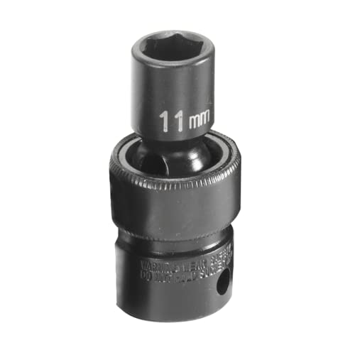 Grey Pneumatic 1011UM Socket - style: 11mm Standard Universal