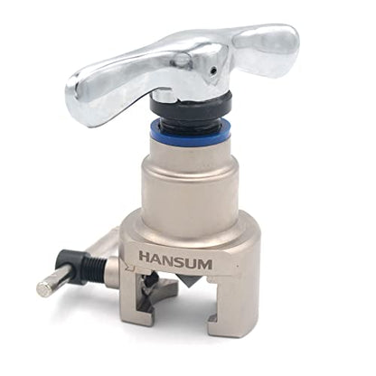 HANSUM Brake Line Flaring Tool Kit Swaging HVAC Pipe Expander Repair Eccentric Cone Refrigeration for Brass Copper Tube 45 Degree (Brake Flaring Tool) - color: Brake Flaring Tool