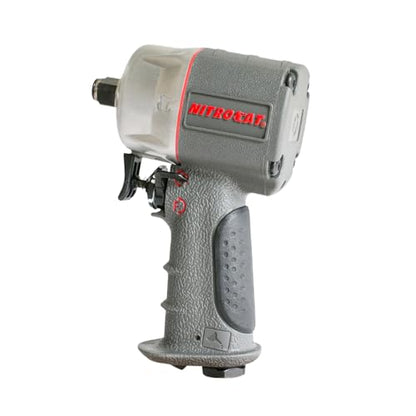 AIRCAT Pneumatic Tools 1076-XL 3/8-Inch NITROCAT Composite Compact Impact Wrench : Low Weight Power Impact Wrench : Tool for Automotive Improvement & Maintenance - size: 3/8-Inch