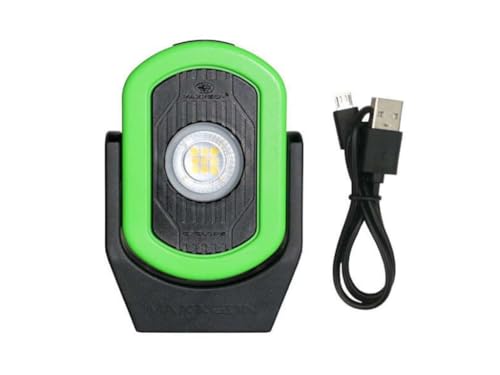 MAXXEON MXN00811, Hivis Green, 720 Lumens, USB-C Rechargeable LED Cyclops Workstar Work Light