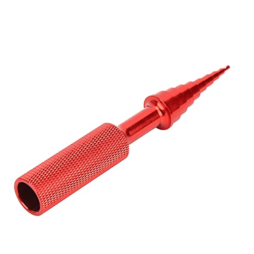 RC Bearing Tool, 2 to14mm Aluminum Alloy Steering Hub Carrier Disassembly Removal Tool Non Slip Puller Removal for RC Car Accessory (Red) - color: Red
