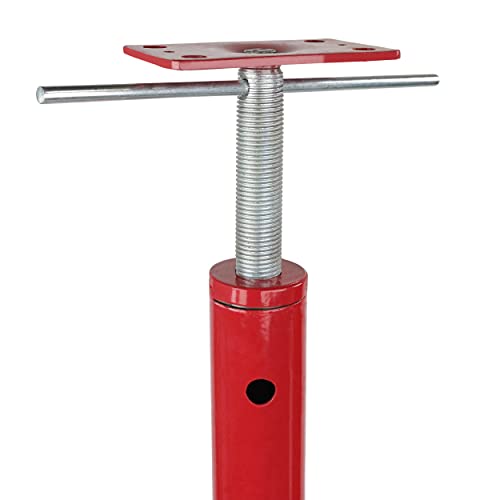 BISupply Basement Floor Jack 19” - 36” Adjustable Support Beam House Jack Post - Floor Lifting Joist Beam Brace for Cellar Ceiling 9700 lbs Max Capacity Screw Pole Jack - 2 Pack - size: 19-36 Inch (2 PACK)
