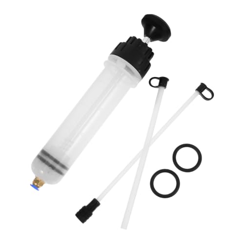 Cabilock Manual Fluid Extractor Pump 200cc Oil-Resistant Automotive Fluid Transfer Tool Precision Control Design Home Garages