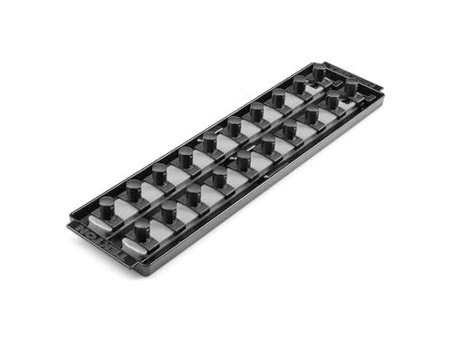 TEKTON 3/8 Inch Drive Socket Organizer Set | OST17360 - color: Gray, size: (20-Tool), style: 2-Rail