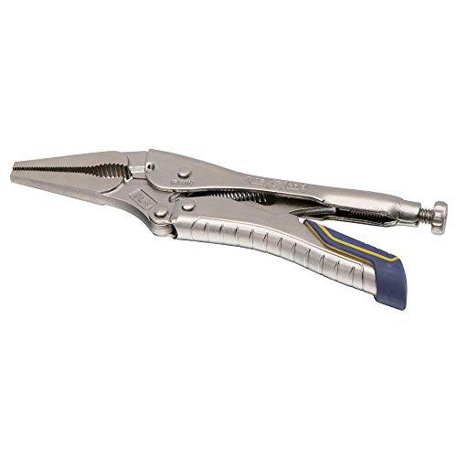 IRWIN VISE-GRIP Locking Pliers, Fast Release, Long Nose with Wire Cutter, 9-Inch (IRHT82582) (Pack of 5) - size: One Size (Pack of 5)