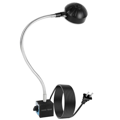 Magnetic Work Light, 2000 Lumens LED Mechanic Light | Strong Magnet Base, 12-inch Flexible Gooseneck, For Workbench, Wood Lathe, Sewing Machine, Grill