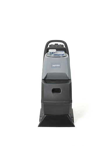 Commercial Carpet Cleaner Extractor 10-Gal Solution Tank 8-Gal Recovery Tank, 18” Cleaning Path, Low Noise Powerful Carpet Cleaner for Hotels, Offices, Large Areas & Professional Use