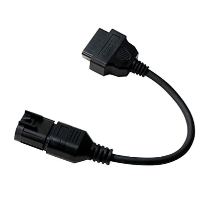 XTPTFABS 16 pin Female to 8 pin CAN EOBD OBD2 Diagnostic Connector Cable | Fit for Polaris ATV Motorcycle Slingshot,Fit for RZR,Ranger,General,Sportsman,ACE & Slingshot with 8 pin diagnostic port