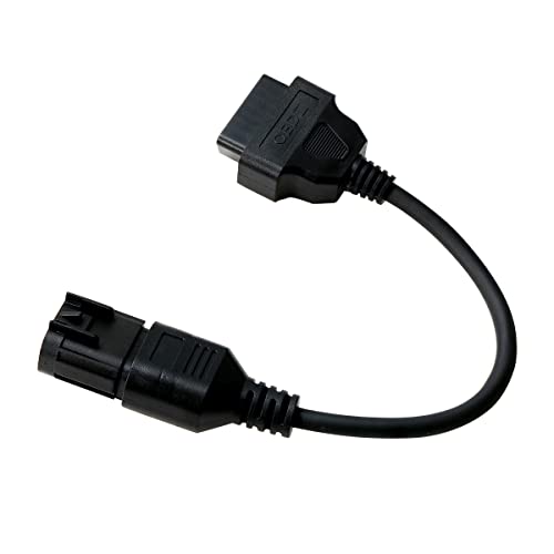 XTPTFABS 16 pin Female to 8 pin CAN EOBD OBD2 Diagnostic Connector Cable | Fit for Polaris ATV Motorcycle Slingshot,Fit for RZR,Ranger,General,Sportsman,ACE & Slingshot with 8 pin diagnostic port