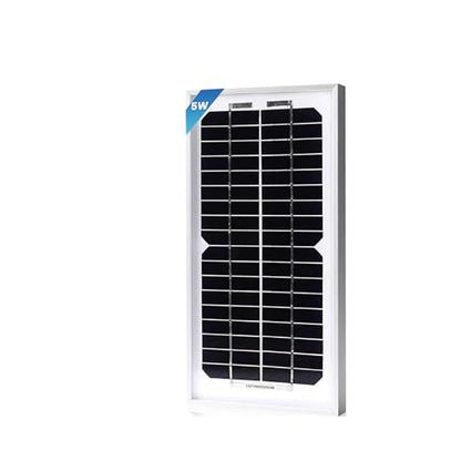 5W-Solar-Battery-Trickle-Charger-Maintainer 12V-Solar-Panel -Charger Waterproof Small Solar Panels for Car, Automotive, Motorcycle, Boat, Marine, RV,Trailer, Truck, etc. - size: 5W