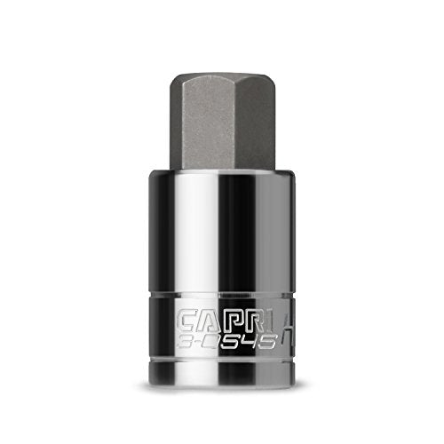 Capri Tools 3-0545 17 mm Hex Bit Socket, 1/2-Inch Drive, Metric - size: 17 mm, 1/2-Inch Drive