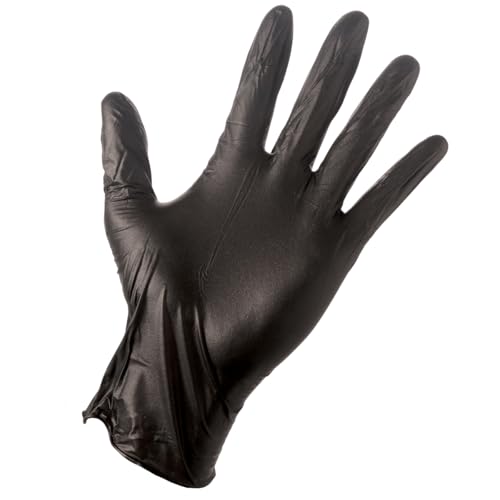 Grease Monkey Work Gloves, Men's Nitrile All Purpose Gloves with Grip for Construction, Safety, Mechanics, Touchscreen - size: 1000 Pack - X-Large, style: Disposable Nitrile Gloves