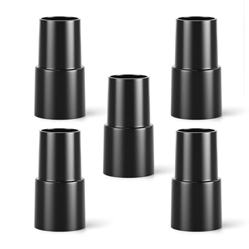 5PCS Universal Vacuum Hose Adapter Kit, Compatible with 1-3/8" to 1-1/4" Hose Port Adapter, Reducers & Connectors, for Vacuum Cleaner - size: 1-3/8" to 1-1/4"