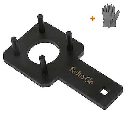 ReluxGo Crankshaft Pulley Holding Tool Crankshaft Vibration Harmonic Damper Holder Tool Crankshaft Wrench Crankshaft Holding Tool for VW Routan Dodge Chrysler Ram 3.6L replace 10198A