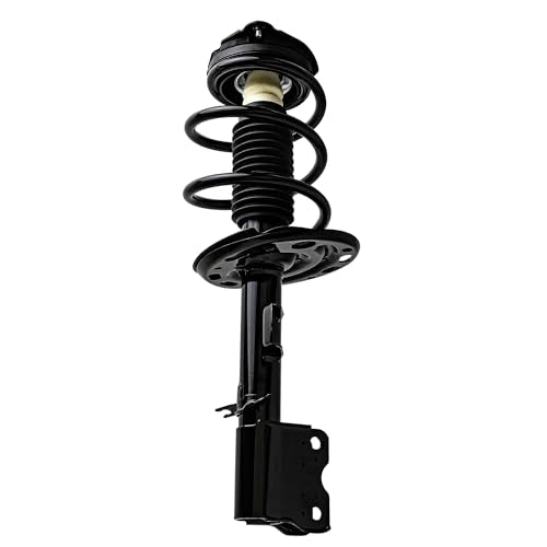 Detroit Axle - 2pc Front Struts for 2009 2010 2011 2012 2013 Nissan Murano, Complete Strut w/Coil Spring Assembly Replacement Quick Install Ready Struts Shocks - size: SR4280D_SR4281D/Pair