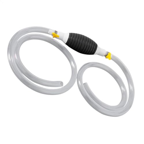 Manual Transfer Pump with Hose Efficient Oil and Water Siphon Kit for Cars Trucks and Motorcycles Durable Hand Pump for Fuel Liquid Extraction