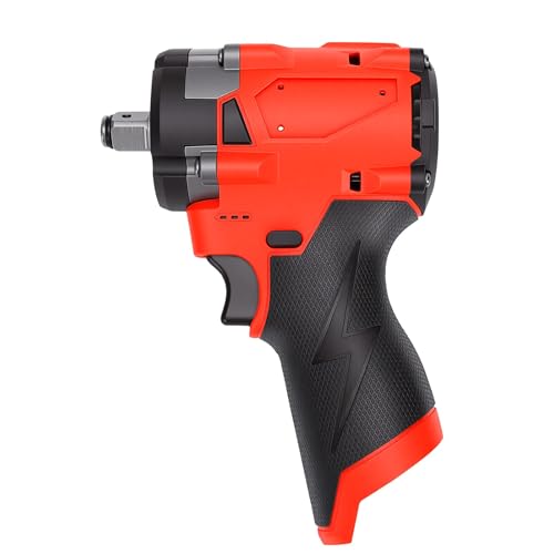 Brushless Electric Ratchet Wrench 1/2 Inch Drive, 300 Nm High Torque Tool for Automotive Repair, Construction & Industrial Use – 12V Lithium Battery Powered Cordless Wrench with