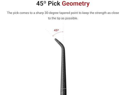 TEKTON 45-Degree Blunt Pick (1/8 x 3 in. shank) | PNH24102 | Made in USA - style: 45-Degree Blunt Pick
