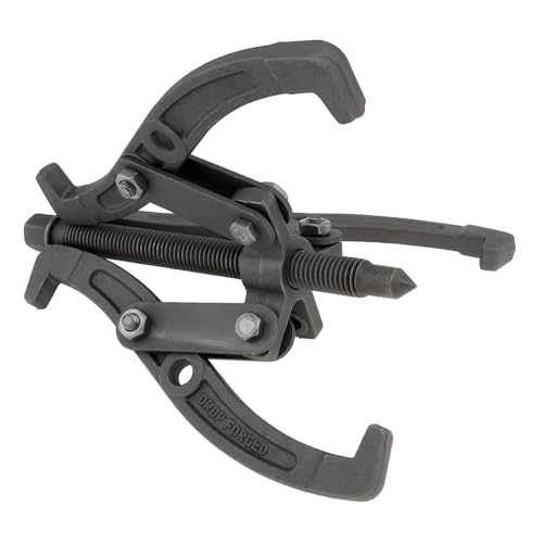 ChgImposs Multifunction Standard Carbon Steel 2 Jaw / 3 Jaw Bearing Puller with 4 Single Hole Claw Pullers for Car/Mechanical Repairing (8 Inch) - size: 8 Inch