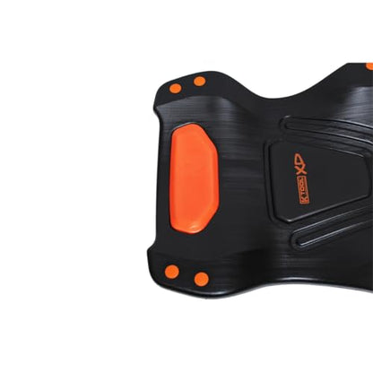K Tool International XD74942 42" Automotive Creeper: High-Density Polyethylene Body, 440lb Capacity, Six 3" Swivel Casters, Ergonomic Head/Neck Pads, Dual Tool Trays, Low Profile Garage Design