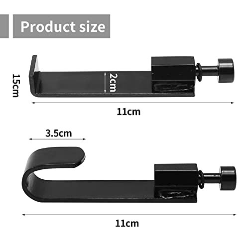 MDEOOSKY Car Dent Repair Tool Puller Hook Horn Couplers for Door and Fender Repair Car Edge with Slide Hammers Hand Tools