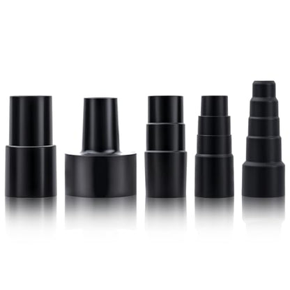 5 PCS Vacuum Hose Adapter Kit, Universal Shop Vac Vacuum Hose Adapter, 2-1/2'' to 1-1/4'', 1-1/4'' to 1-3/8'' to 1-1/2'', 1-3/8'' to 1-1/4'', 32mm to 35mm, 32mm to 38mm, 32mm to 45mm for Wet Dry Shop