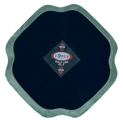 Lotus Gold Line Bias Tire Repair Patches GL-4 - size: 6x6"